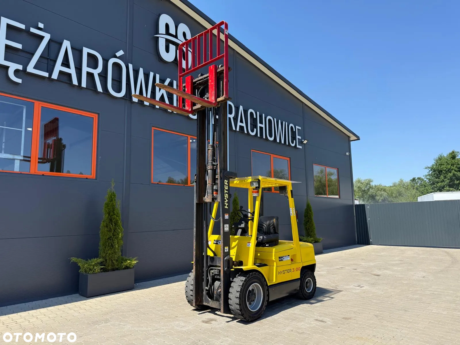 Hyster Wózek widłowy HYSTER // 3 T // Diesel // - 4