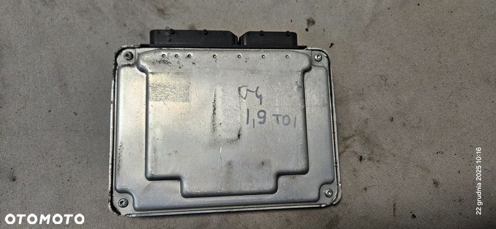 Zestaw sterownik silnika stacyjka VW Golf 4 IV Bora 1,9 TDI 74kW 101KM 038906019KH - 4