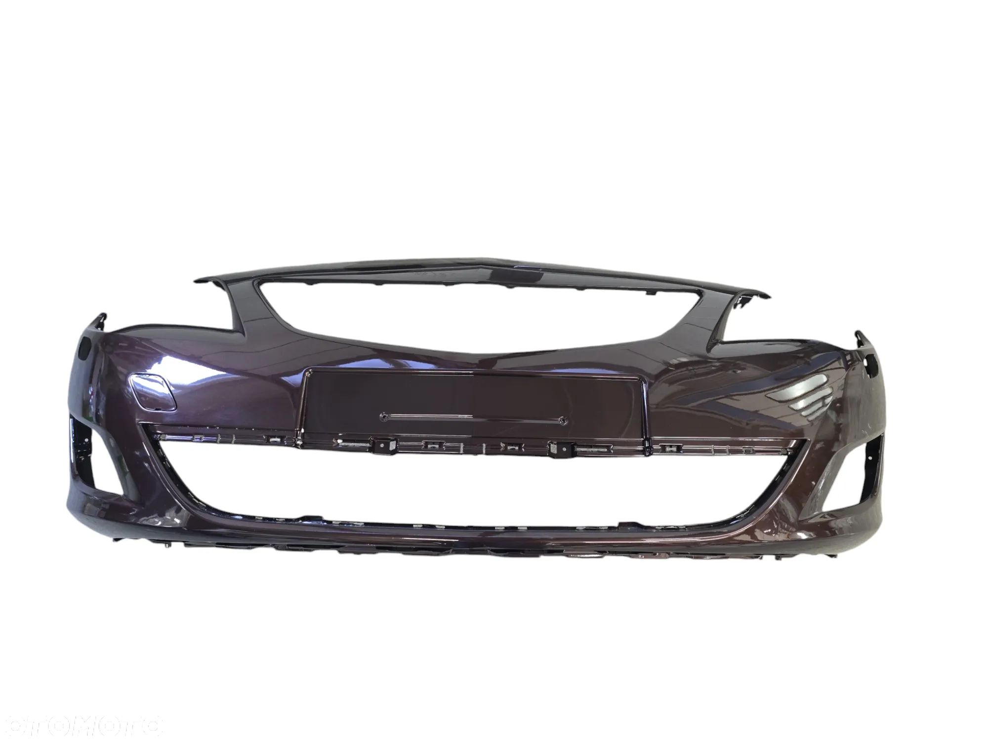 OPEL ASTRA J IV GOŁY ZDERZAK PRZÓD POD SPRYSKIWACZE W KOLOR: Z41C - 1