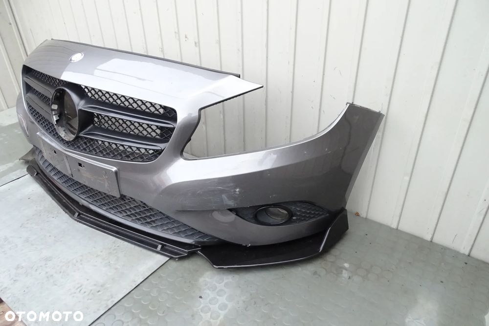 MERCEDES A-KLASA W176 Zderzak Przód  Przedni Grill - 4