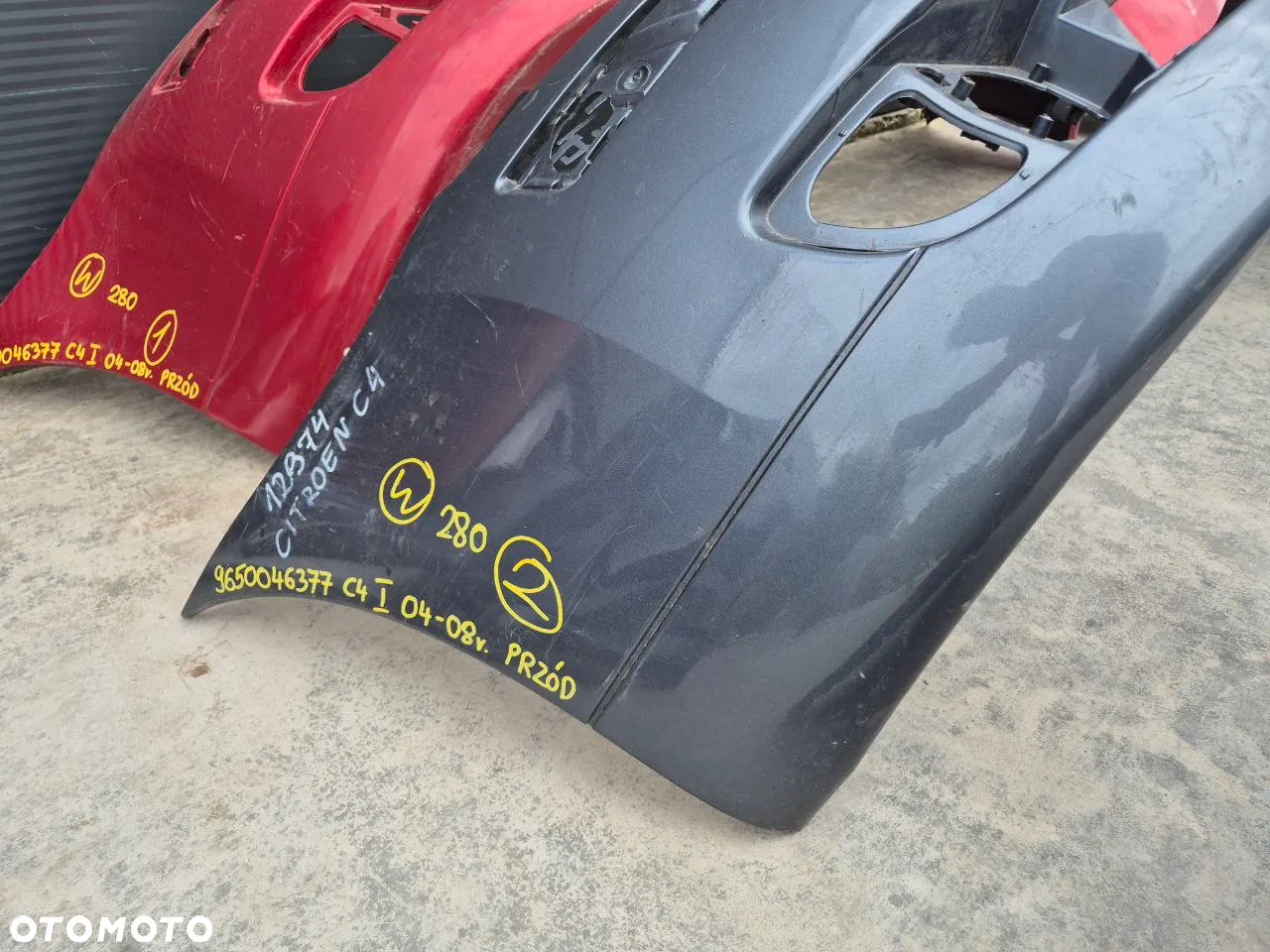ZDERZAK PRZEDNI TYLNY CITROEN C4 I 04-08r - 6