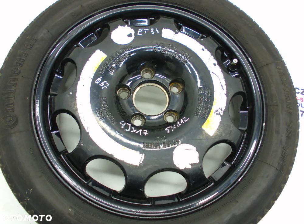 Mercedes Koło Dojazdowe 155/70R17 4Jx17 5x112 et 34 - 2