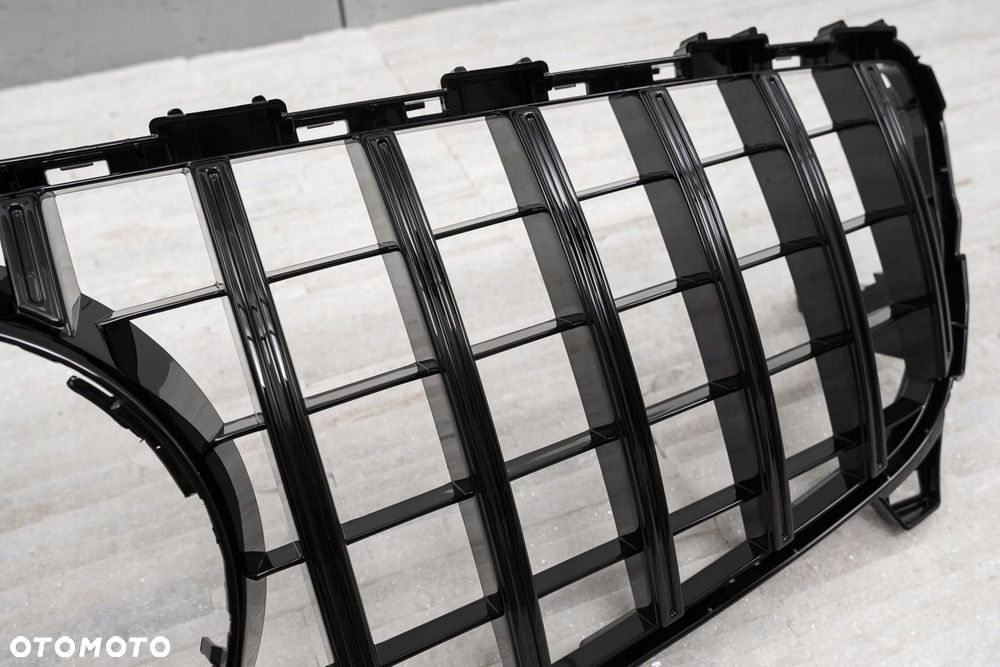grill gt panamericana czarny mercedes a w176 15-17 - 10