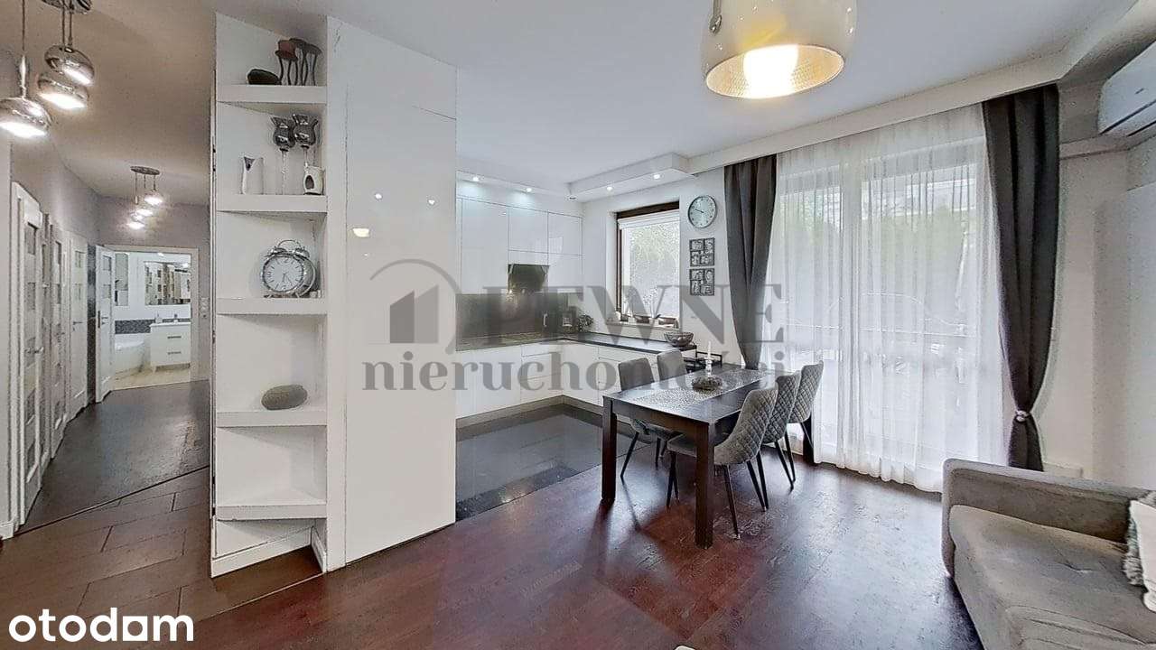 3 pokoje - ogród 67 m² - Miasteczko Wilanów