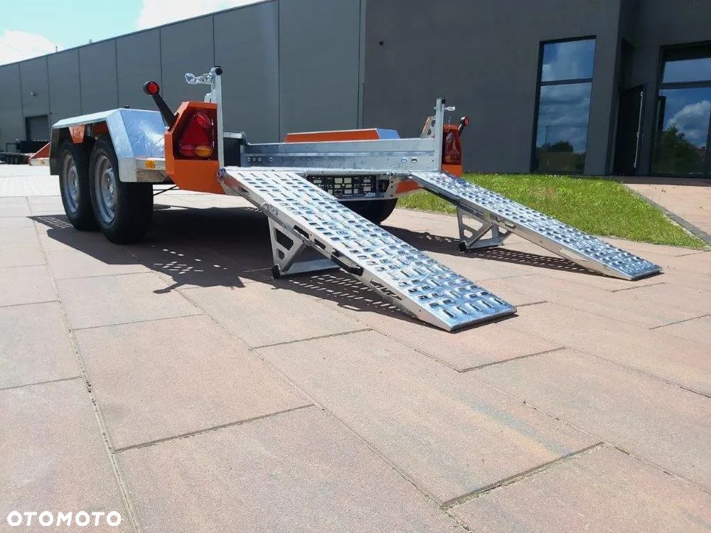 TA-NO Przyczepa TA-NO koparkowa DMC 2700kg najazdy mocna spawana - 6