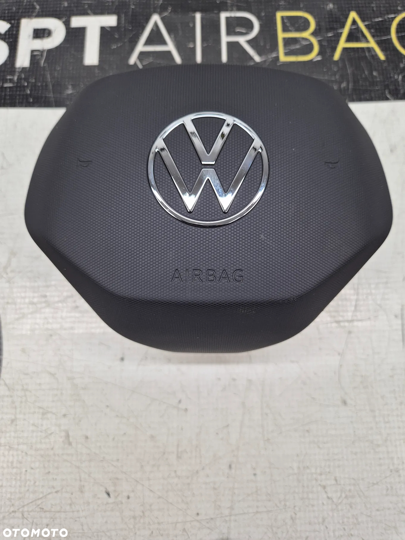 VW CADDY 2K7 PODUSZKA POWIETRZNA KIEROWCY AIRBAG REGENERACJA NAPRAWA - 2