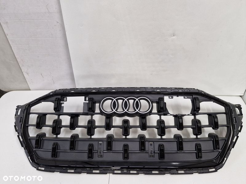 audi q8 sq8 4m s-line grill atrapa zderzaka przód chłodnicy czarna 4m8853651bq - 1