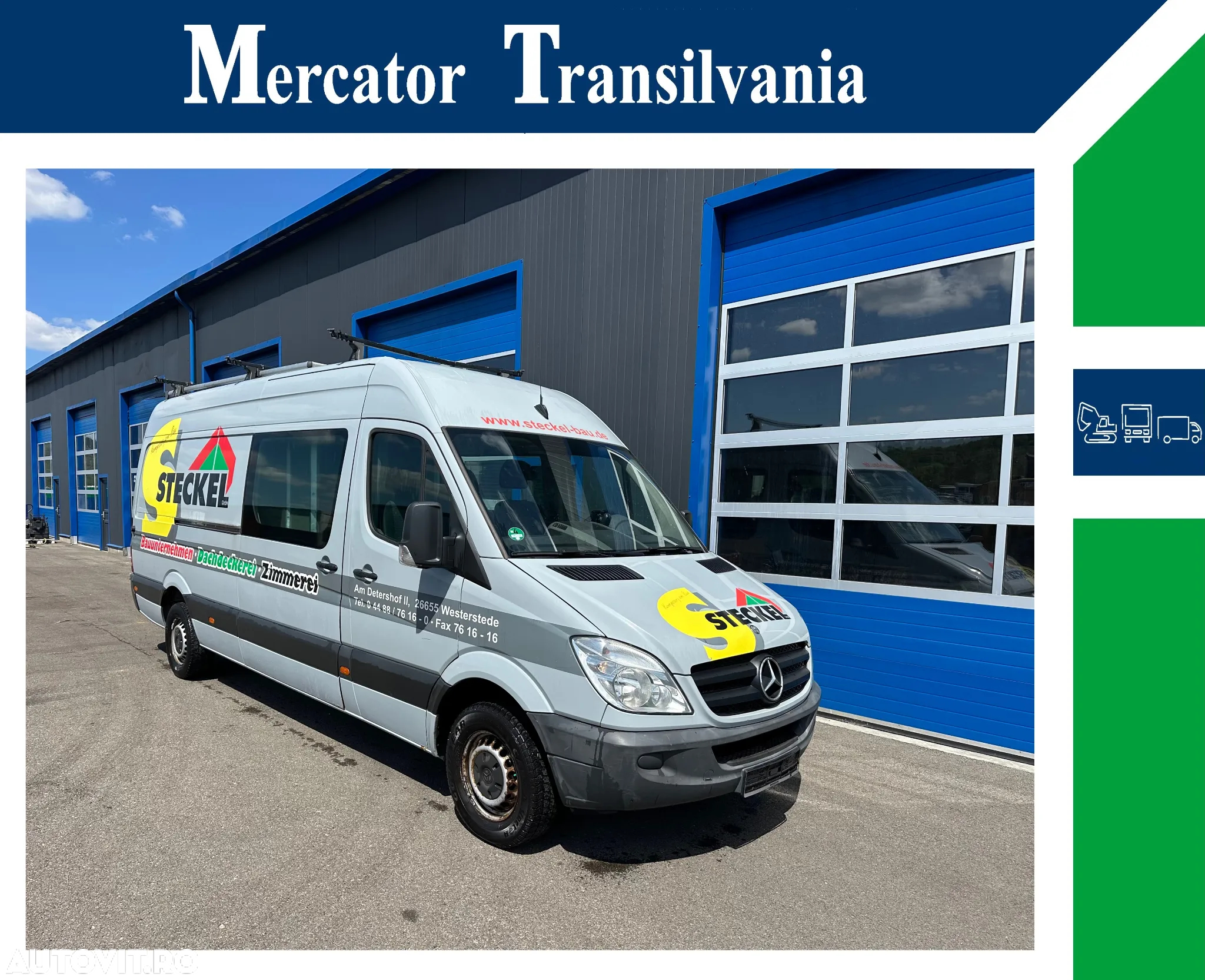 Mercedes-Benz Sprinter Mixt / Euro5 / 5+1 locuri / 2010 - 2
