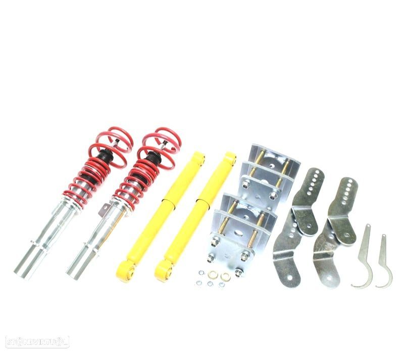 KIT SUSPENSÃO REGULÁVEL VOLKSWAGEN VW CADDY 04-15 - 1