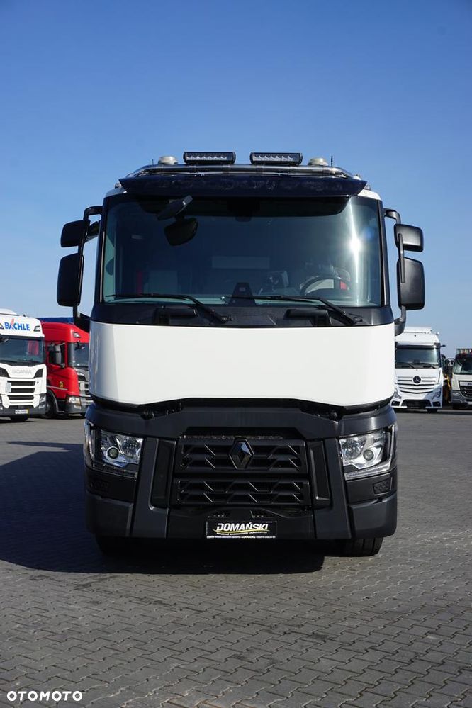 Renault T 380 / 6 X 2 / SKRZYNIOWY + HDS / HIAB 302 E-5 / PILOT / OŚ SKRĘTNA - 14
