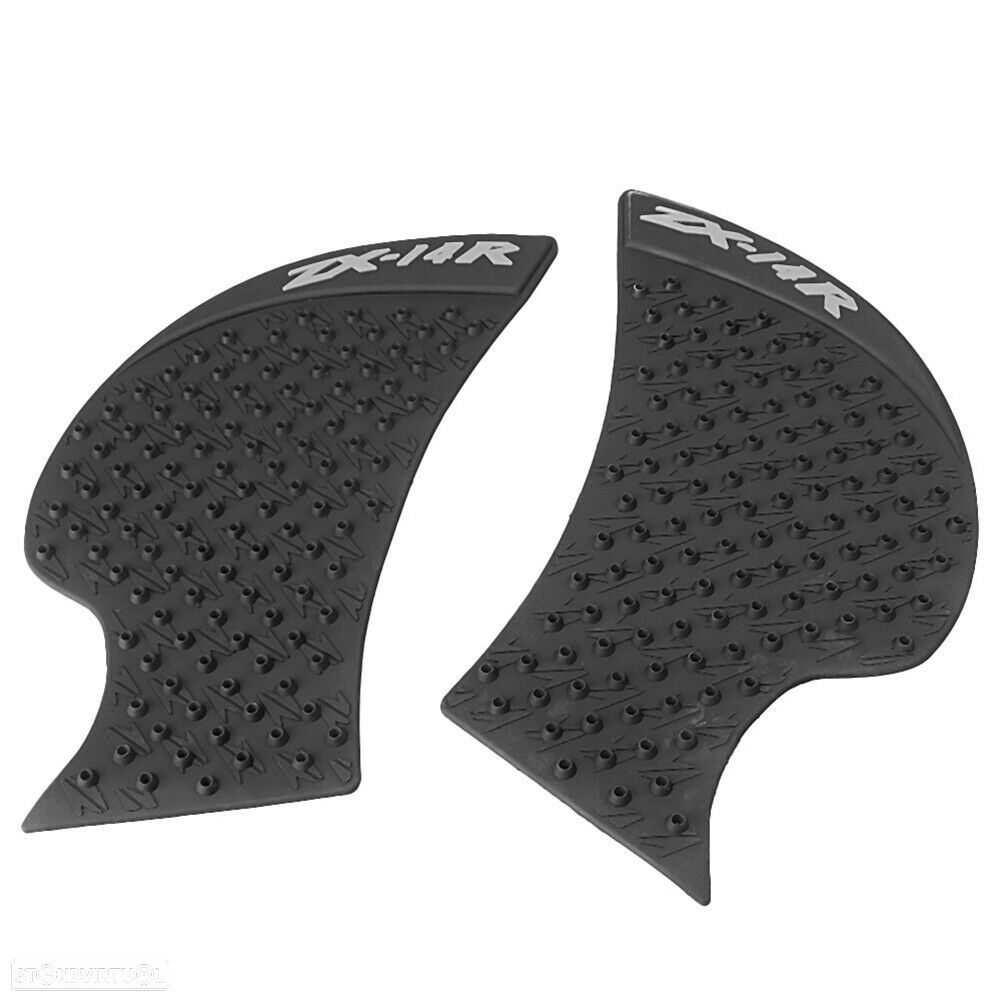 tank pad zzr 1400 ano 2006 ate 2015 protetor de deposito - 1