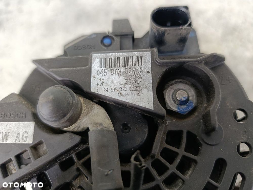 ALTERNATOR VW POLO IV FL 9N 045903023A 0124515022  BOSCH 1.4 TDI - 8