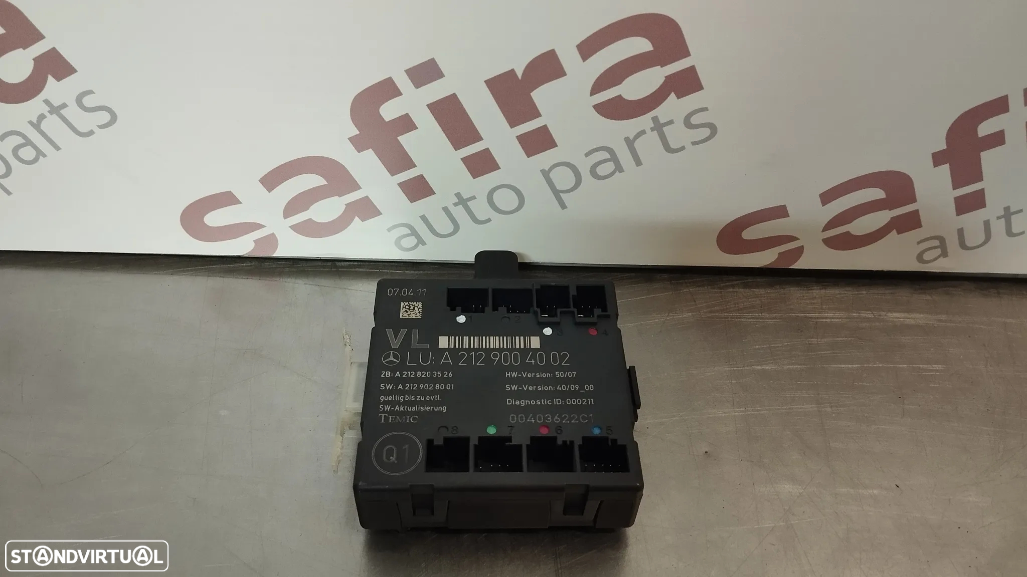 MODULO DA PORTA MERCEDES W204 W212 REF. A2129003906 A2129004006 A2129004002 A2129004102 - FRENTE ESQUERDO / DIREITO / TRAS ESQ / DTO - 3