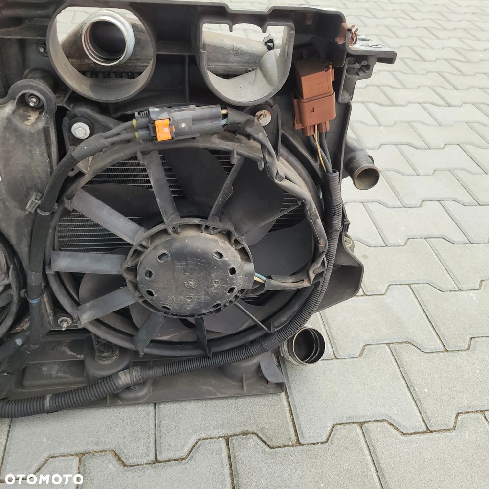 CITROEN C5 III X7 2.2 HDI LIFT PAS PRZEDNI WENTYLATORY CHŁODNICE - 6