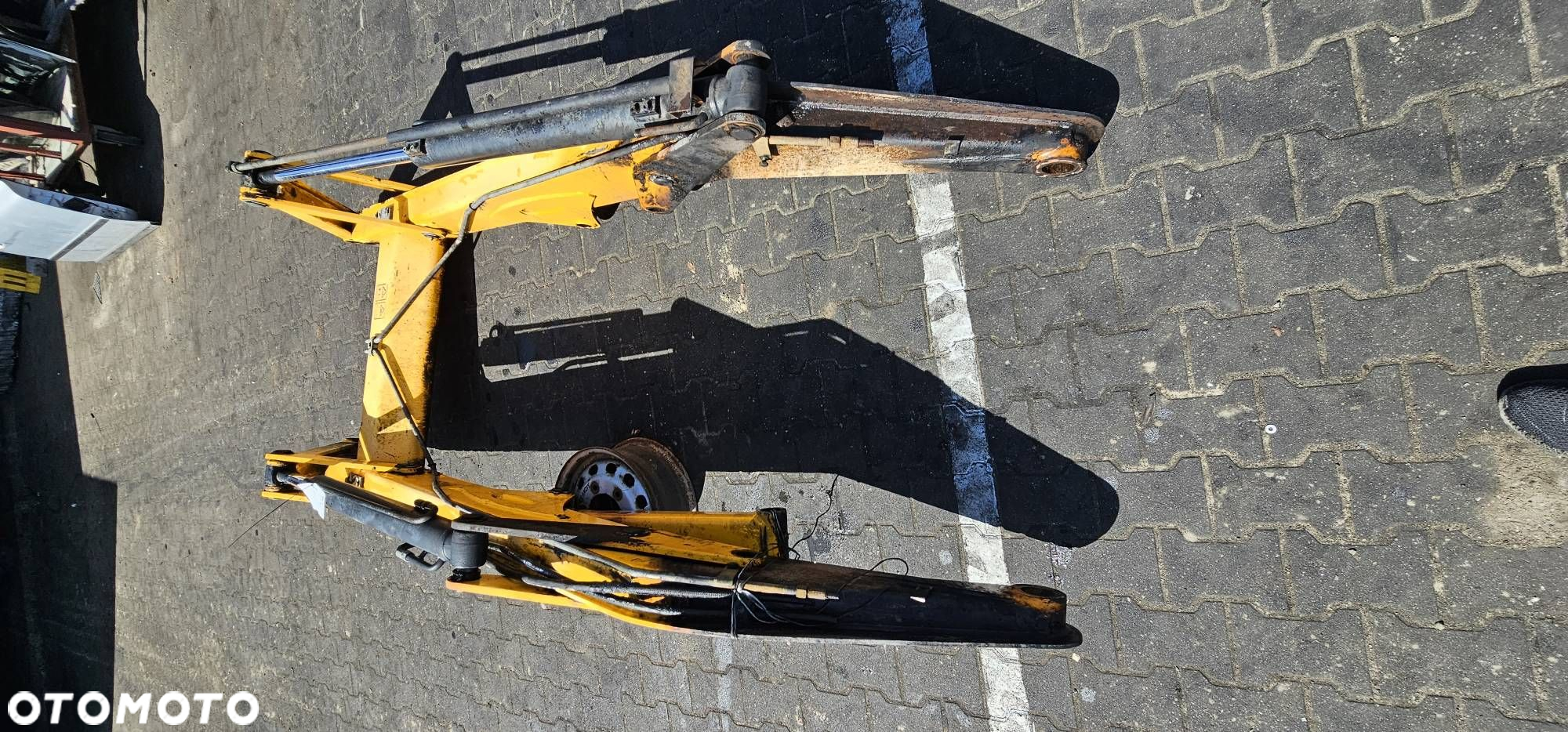 RAMIE ŁADOWARKA JCB 3CX SIŁOWNIK - 6