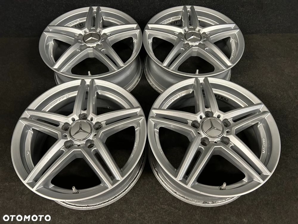 Alufelgi Mercedes A-Klasa W169, W176, B-Klasa W245, W246, Vito 16 cali 5x112 4szt. Ładne z czujnikami! - 4