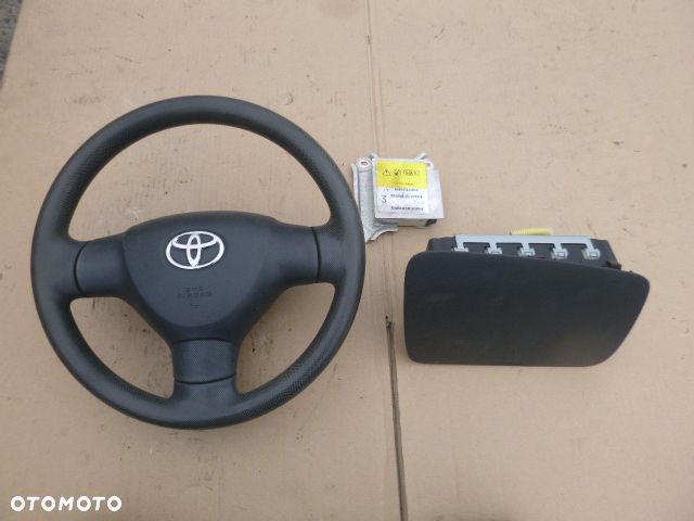 PODUSZKA POWIETRZNA KIEROWCY + PODUSZKA POWIETRZNA PASAŻERA + SENSOR AIRBAG TOYOTA AYGO I 05-14 - 1