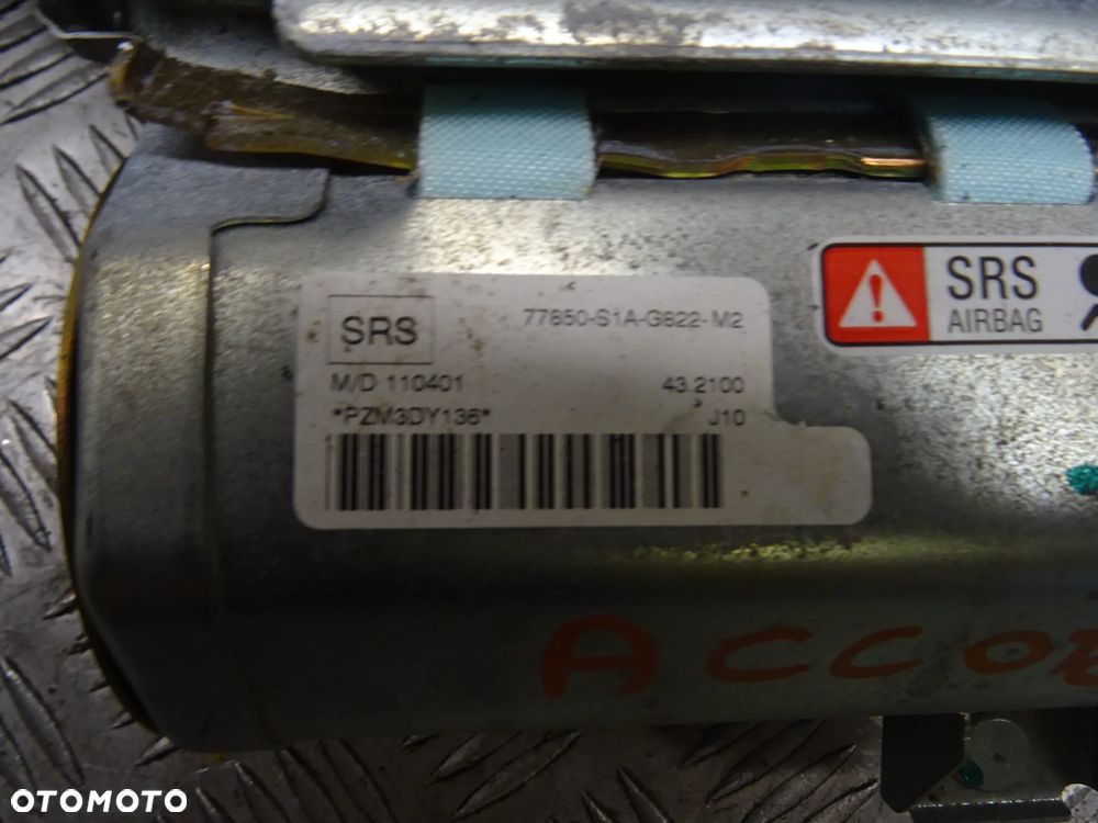 HONDA ACCORD VI PODUSZKA AIRBAG PASAŻERA - 3