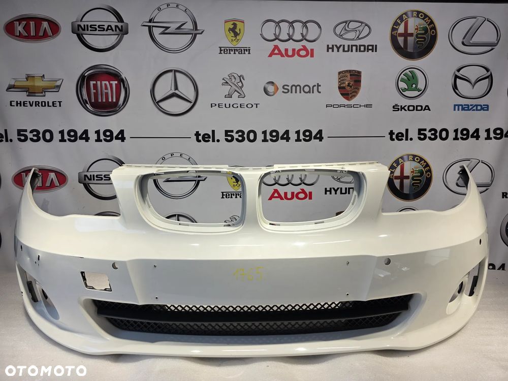 BMW E82 / E88 LIFT ZDERZAK PRZEDNI PRZÓD , NR 51117263117 / 7263117 , NR AUKCJI NZ1765 - 1