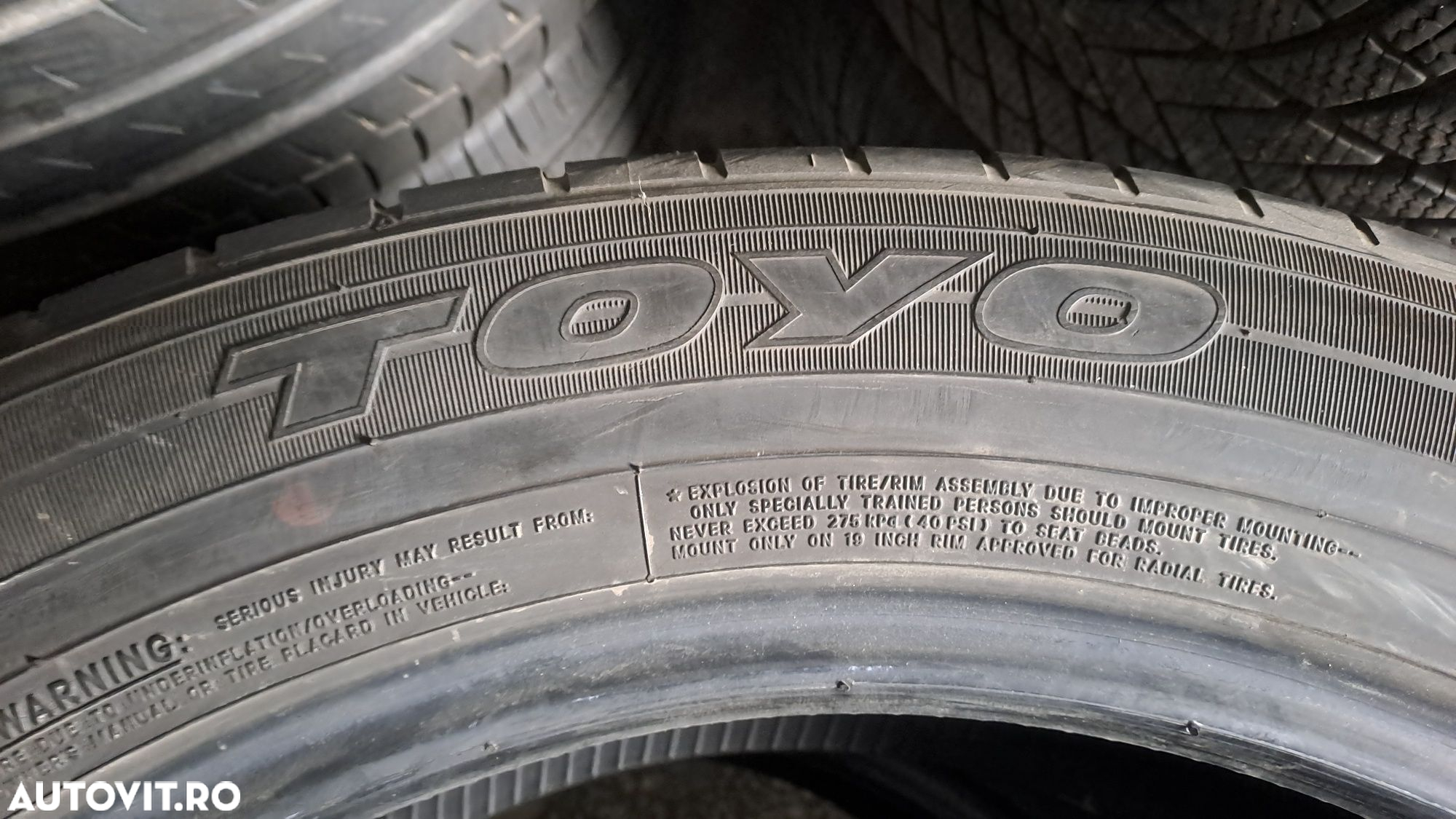 2 Anvelope vara 225 55 r19 TOYO - 5