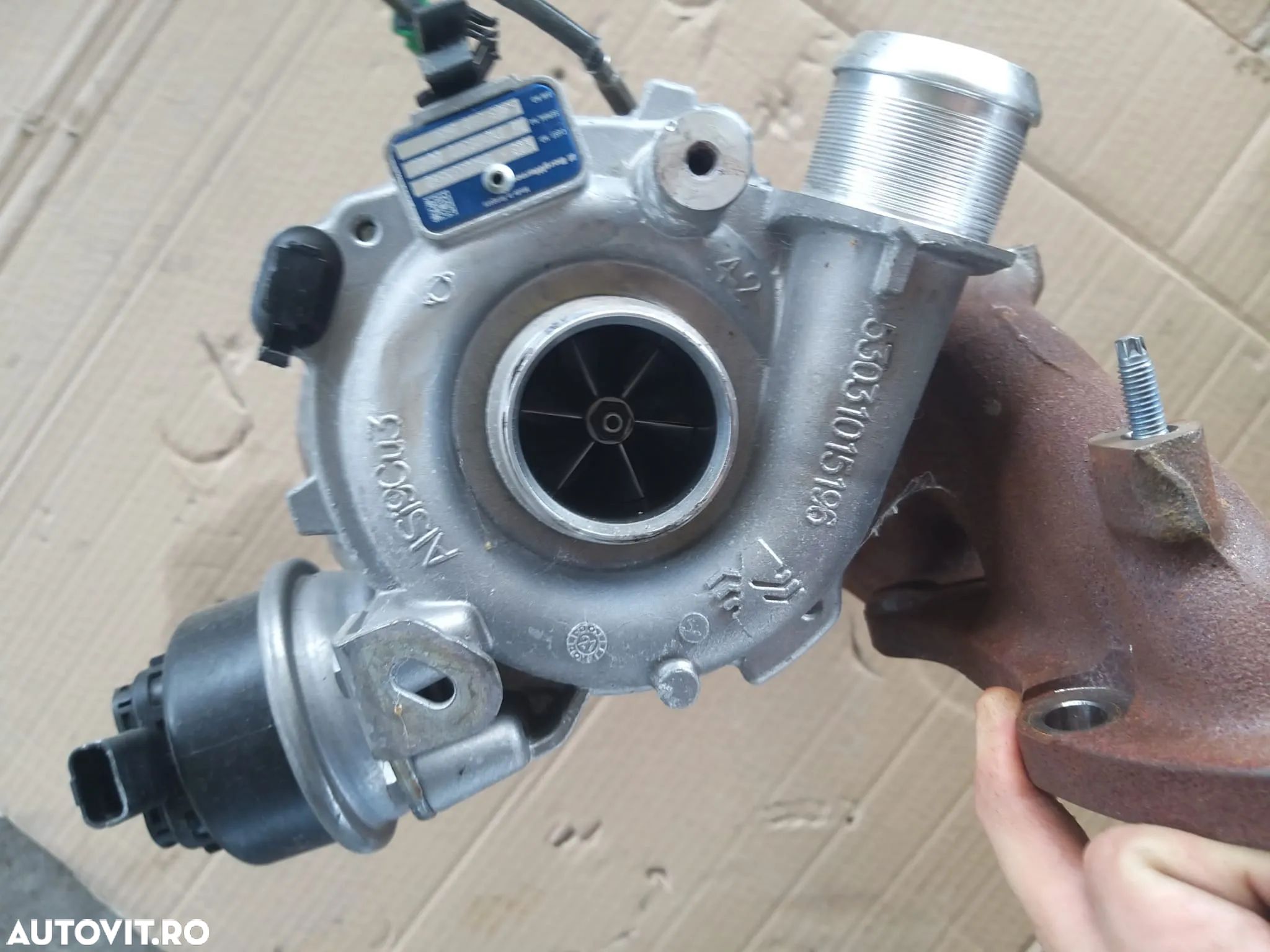 Turbina cod: 9840533580 pentru Peugeot 308, 508, 3008, 5008, Expert 2.0 HDI, Euro 6 - 1