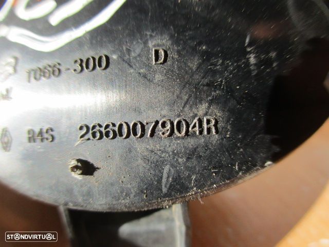 Farol Nevoeiro 266007904R RENAULT TWINGO 3 FASE 1 2015 1.0I 71CV 5P AZUL FD ORIGINAL - 3