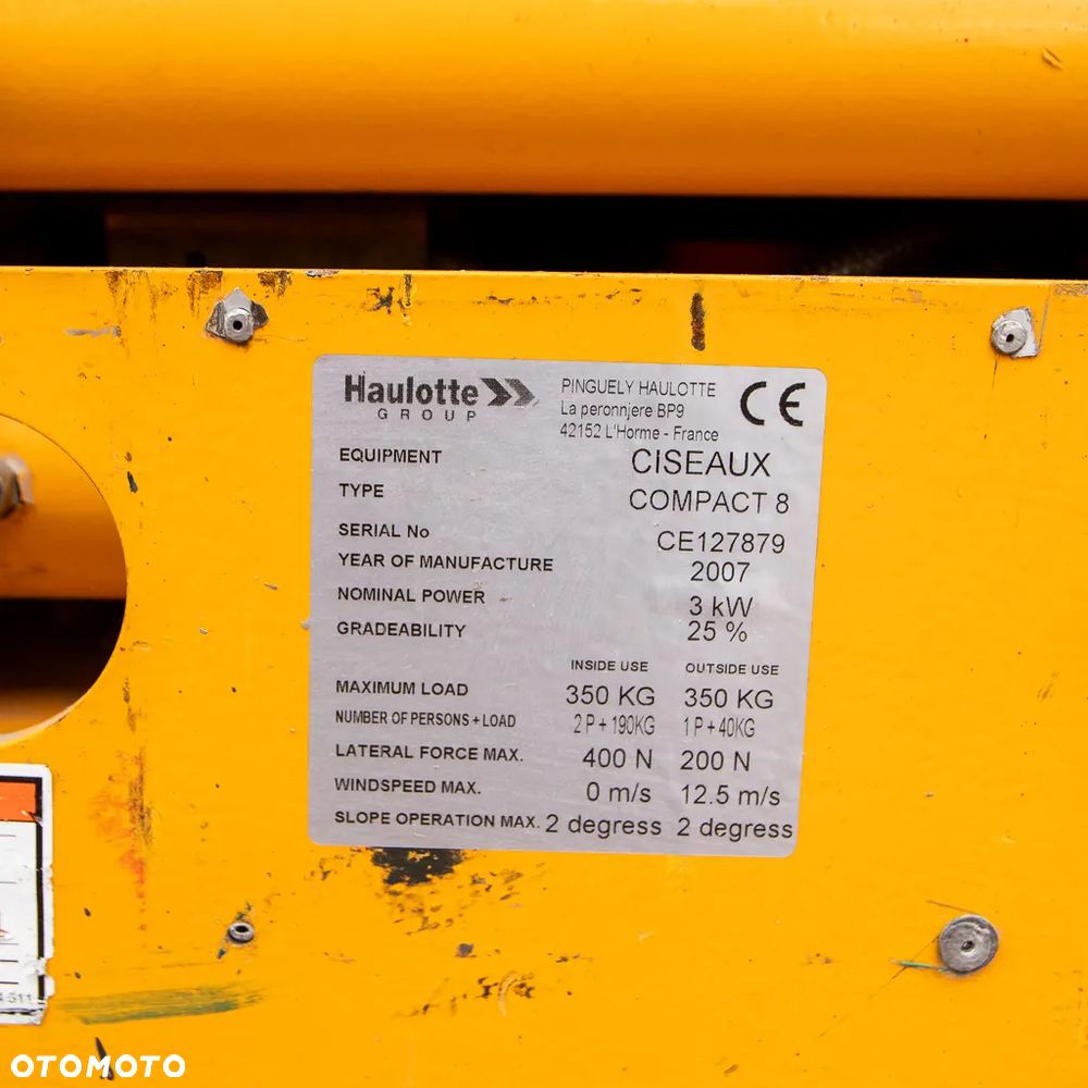 Haulotte Compact 8 - 11