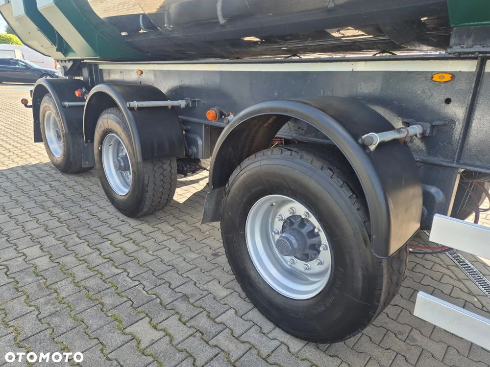 Zorzi 46S095 PRS / WANNA / PODGRZEWANA / WYWROTKA / INOX / HARDOX / PRZESUWNY TYŁ / 3 OSIE / WIELKA ŁADOWNOŚĆ 34TON / DO ASFALTU - 13