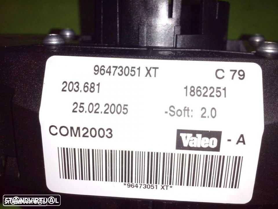interruptor luzes completo Peugeot 407 - 2