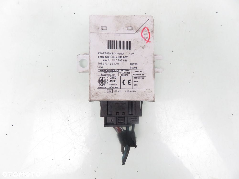 STACYJKA STEROWNIK BMW E46 318 i - N42 B20 A 0261209007 7508292 7516809 - 4