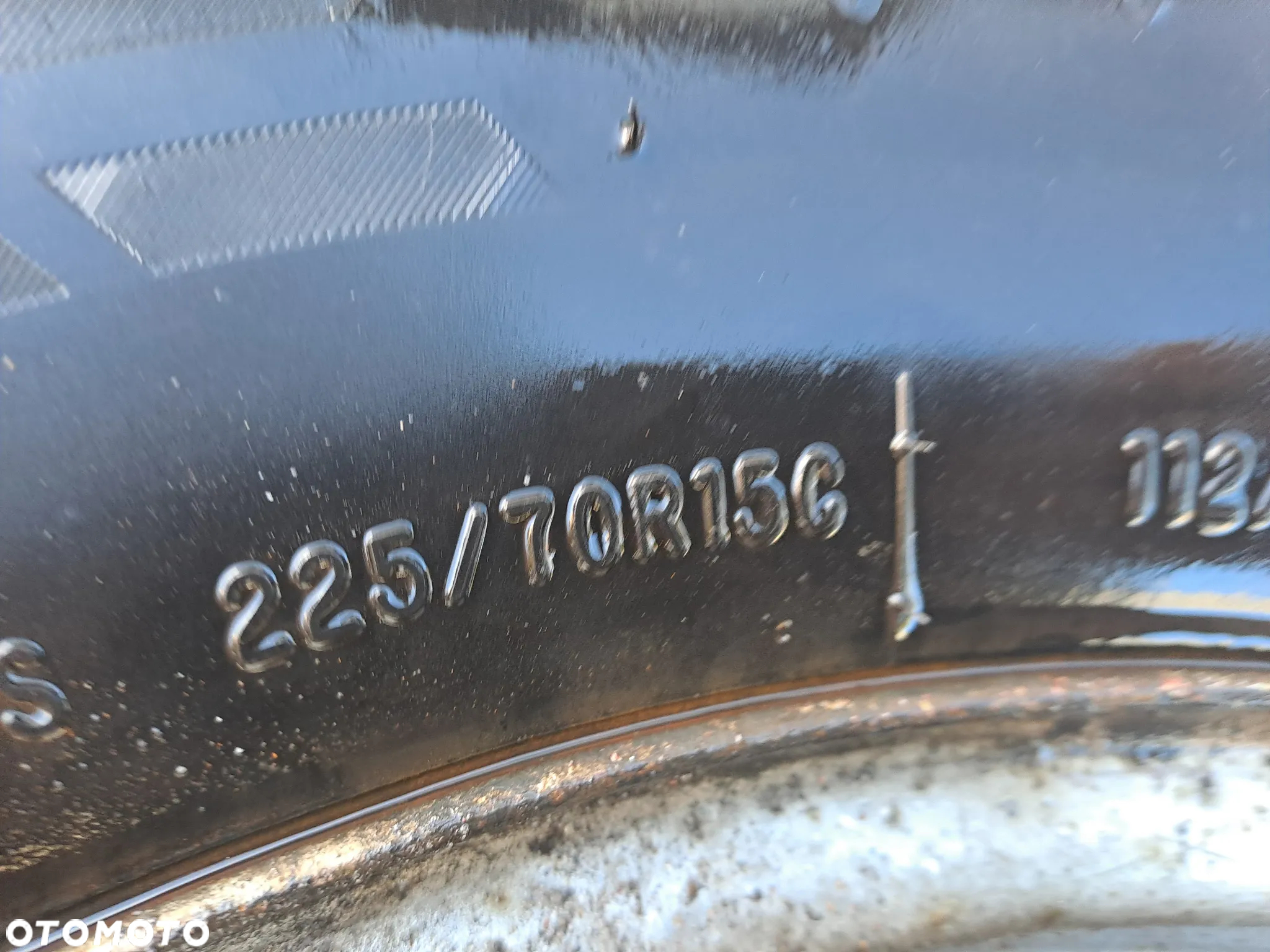 Mercedes Sprinter komplet felg z oponami225/70 R15C 5x112 - 10