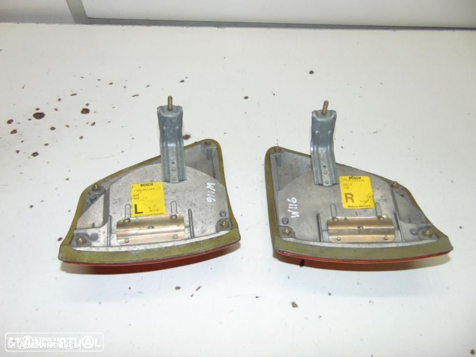 Mercedes W116 anos 70 piscas da frente - 2