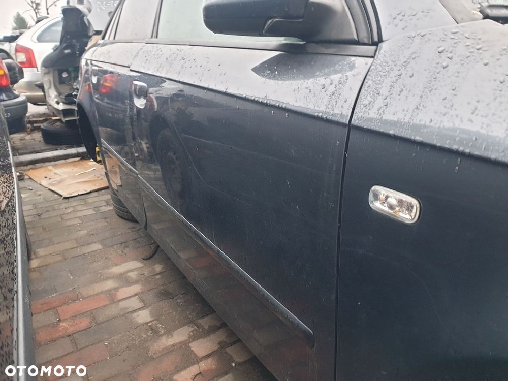 DRZWI PRZEDNIE PRAWE A4 B7 SEDAN LX7Z  SZARY AUDI 2004-2008 - 2