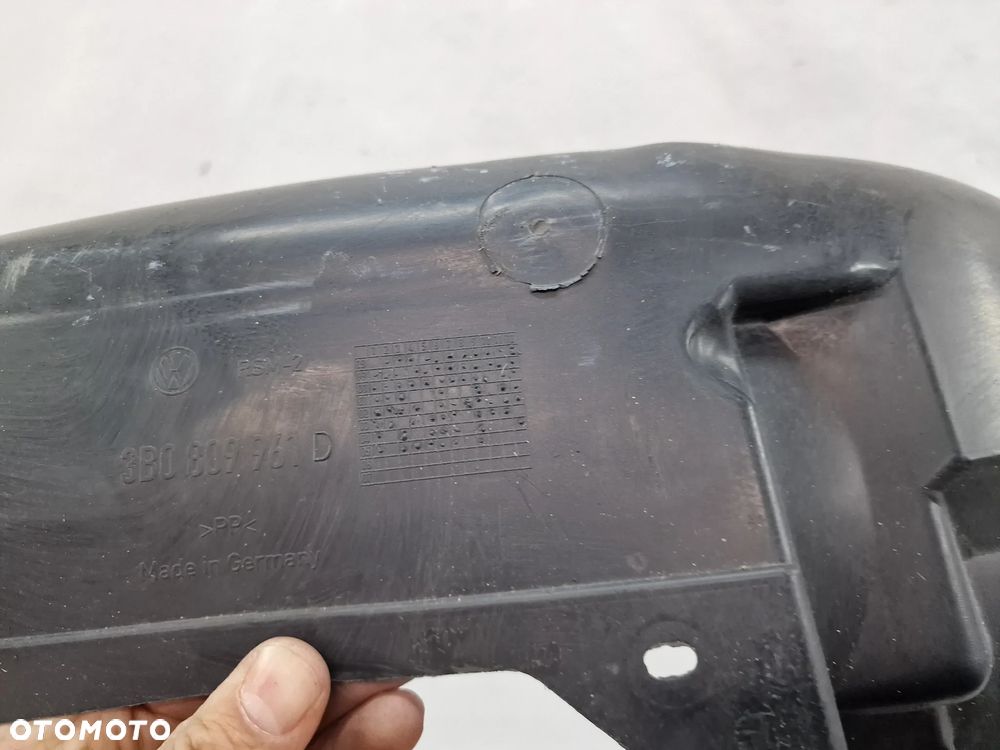 VW PASSAT B5 , B5 LIFT 98-05 LEWE NADKOLE PRZEDNIE PRZÓD , NR 3B0805961D , NR AUKCJI N927 - 4