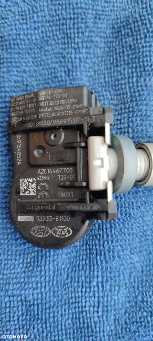 Czujniki Ciśnienia Tpms Oryg. Kia Ceed Hyundai I30 52933-B1100 Idealne Demo - 3