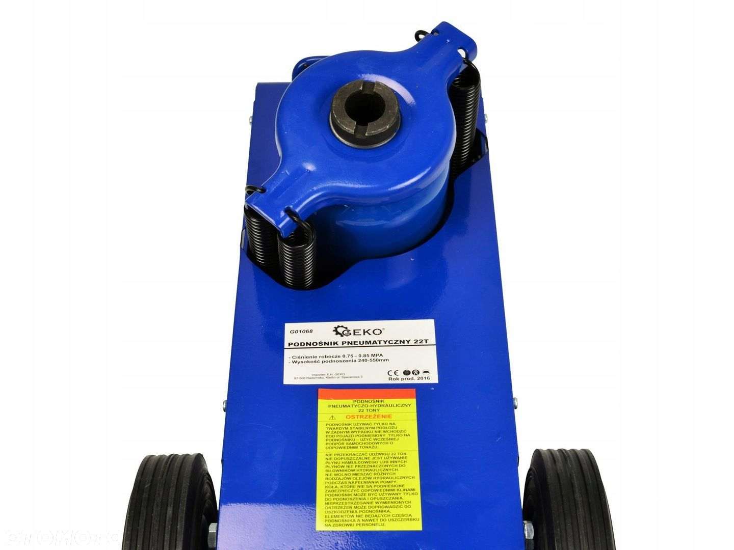 PODNOŚNIK PNEUMATYCZNY 22T LEWAREK 220-535MM LEWAREK TIR ŻABA G01068 - 10