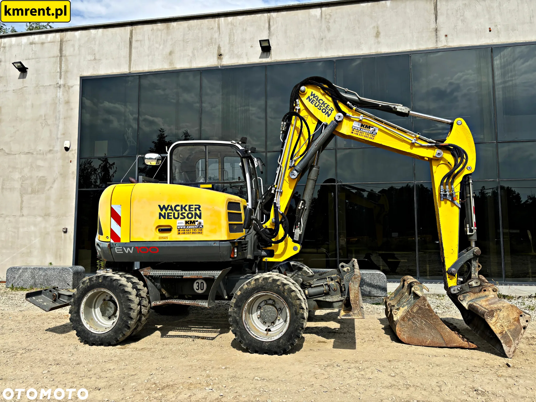 Wacker Neuson EW 100 KOPARKA KOŁOWA 2017R. |  KOMATSU PW 98 118 LIEBHERR 309 311 - 2