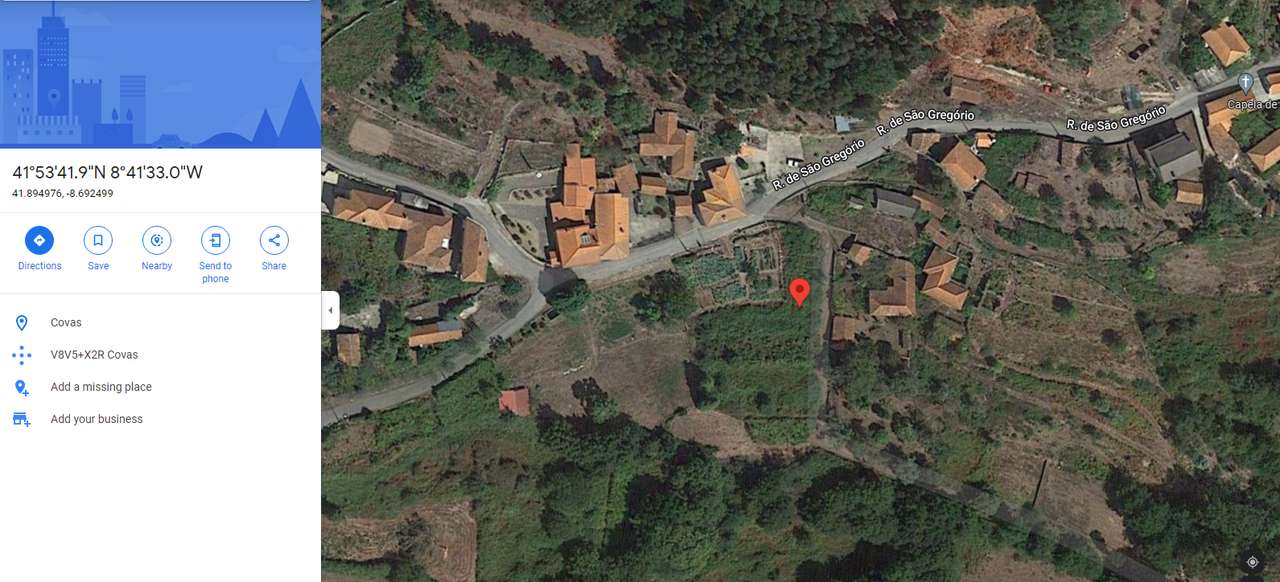 TERRENO ESPETACULAR EM COVAS- ÁREA TOTAL 1.409 M2 - Grande imagem: 2/5