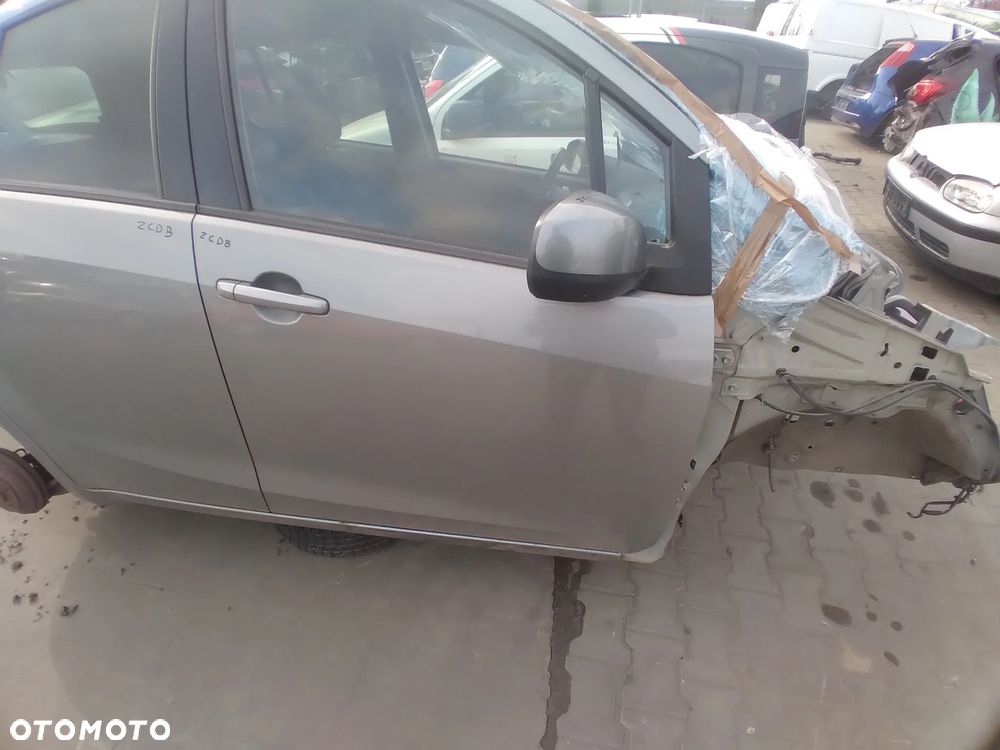 Opel Agila B Drzwi Przód Przednie Prawe Kolor ZCDB - 1