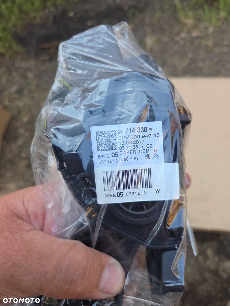 Sportowe nakładki pedałów manual Opel Crossland X 39039835 Nakładki pedałów ze stali nierdzewnej OPC 9671433880 pedał gazu - 7