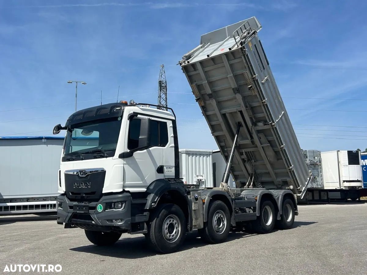 MAN TGS35.470, Meiller, basculare 3 parti, factura externa - 1