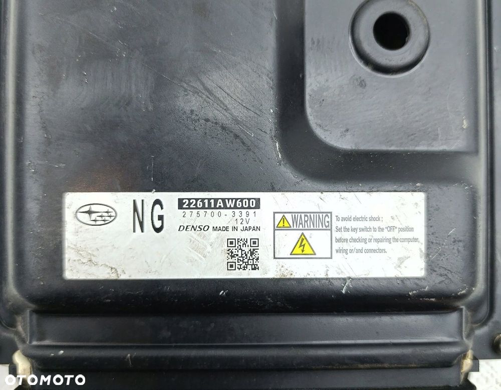 KOMPUTER SILNIKA STEROWNIK SUBARU LEGACY V 2.0 D 22611AW600 - 2