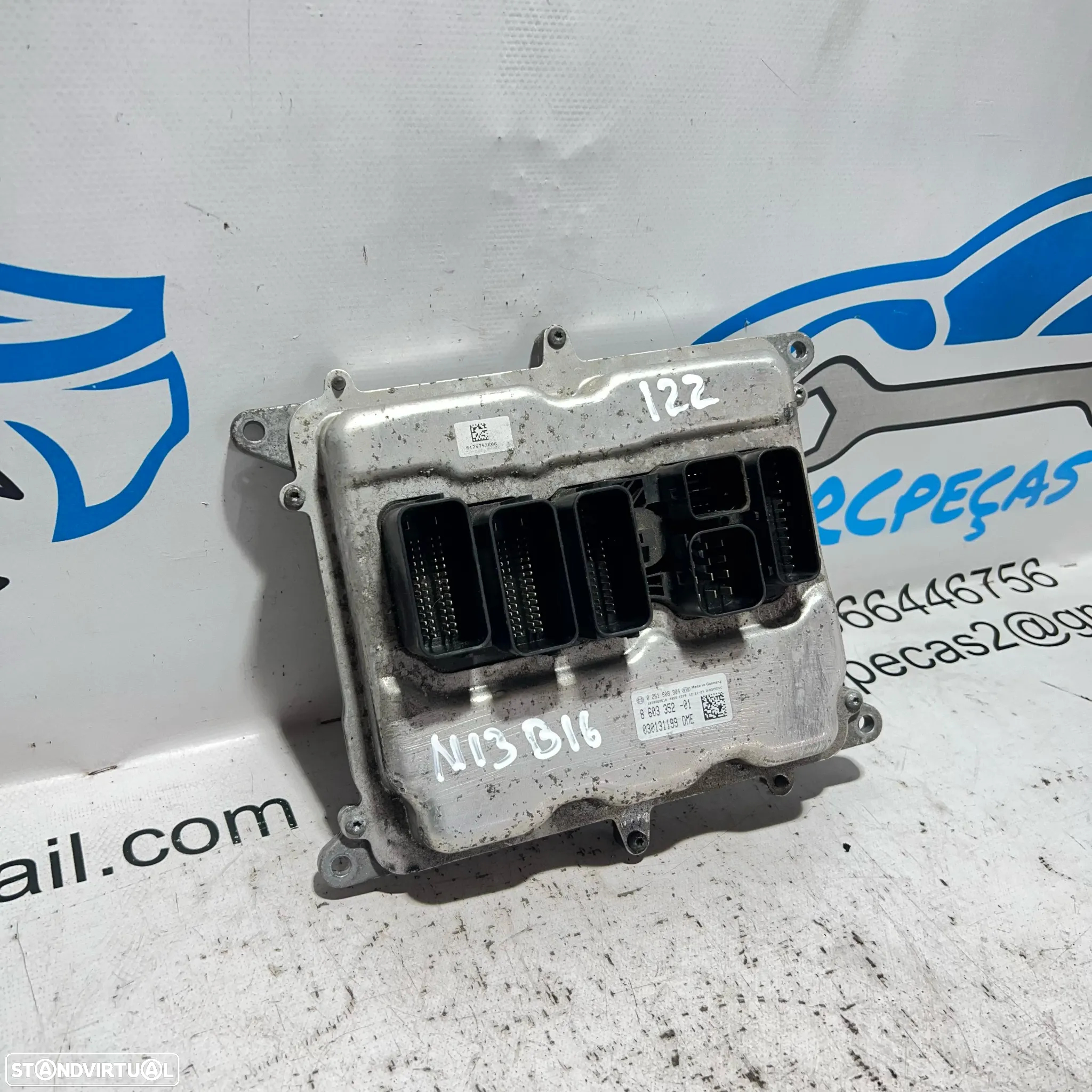 .Centralina Original Motor Bosch BMW 1.6i N13 N13B16 0 261 S08 904 / 8 603 352 - 4