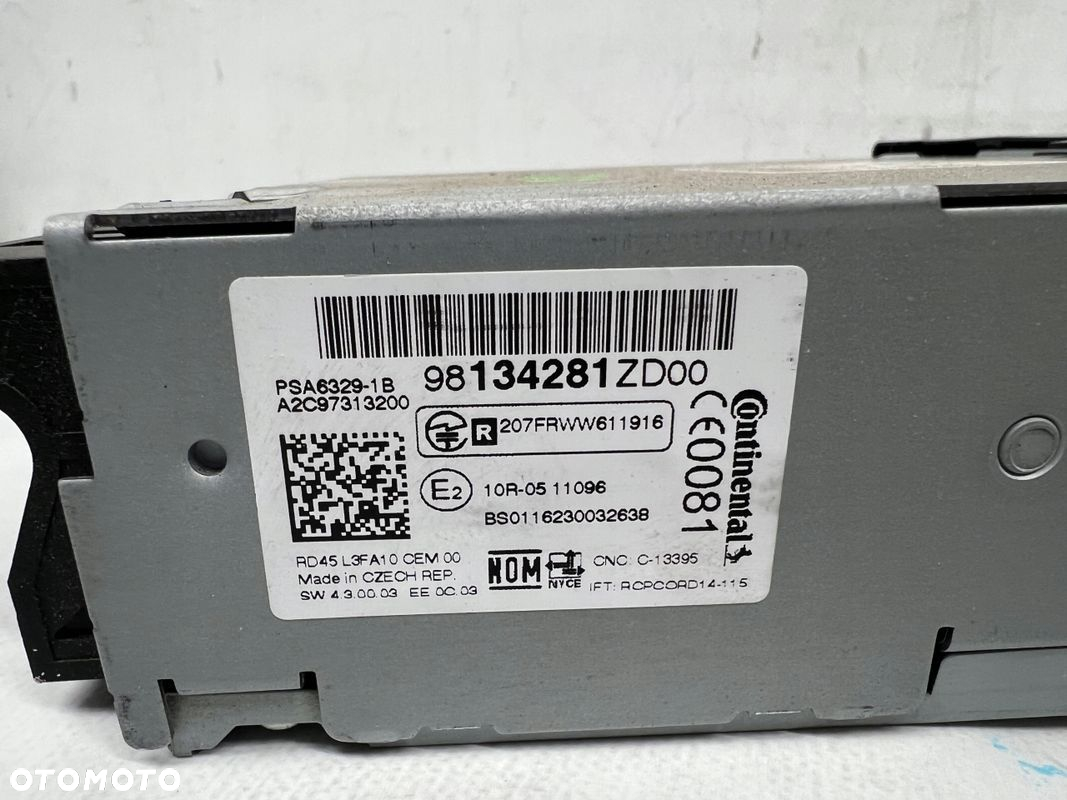 C-Elysee II radio 98134281ZD - 7