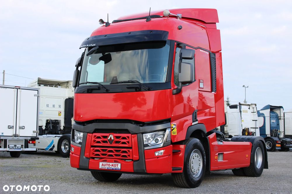 Renault T480 *13L* / LODÓWKA / VIN KD /KLIMA POSTOJOWA / 2 ZBIORNIKI /PEŁNY SPOILER /ACC / BL.MOSTU / Euro 6 /**SERWIS FR**/ STAN IDEALNY / - 4
