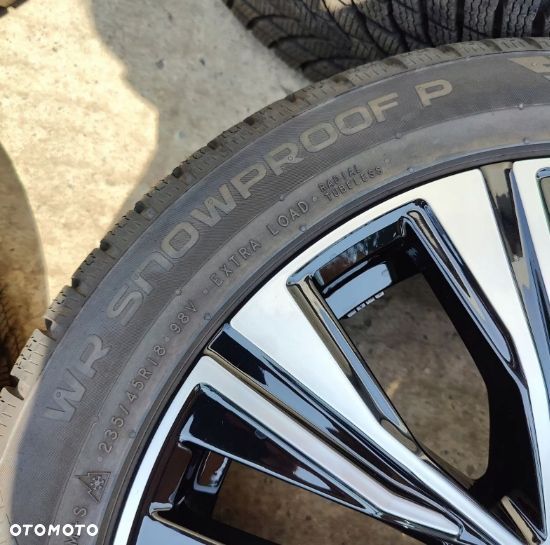Koła felgi Volvo S60 V60 5x108 opony zimowe Nokian 4x 235/45R18 - 6