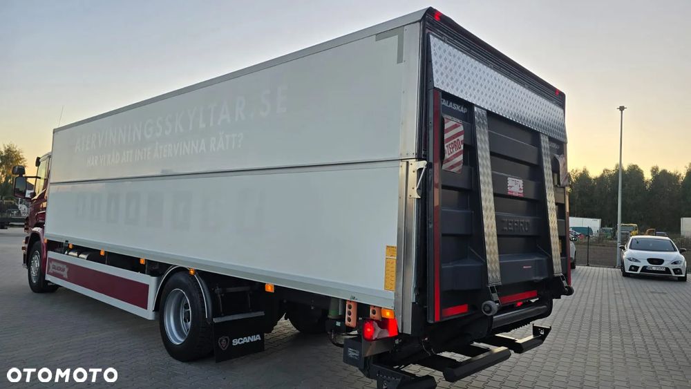 Scania P280 Euro 6 4x2 kurierka regulowany kontener 18 palet super stan niski przebieg! godna uwagi! - 37