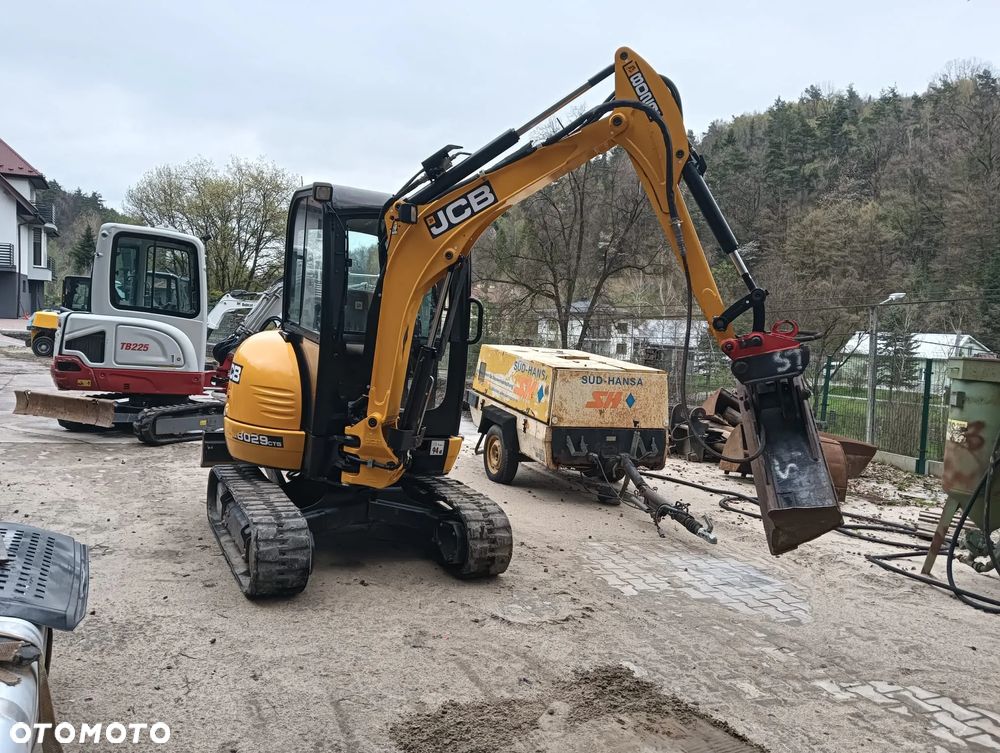 JCB 8029 | 2019 r. | Niski Przebieg 1500 mtg | 3 tony | minikoparka gąsienicowa mini koparka obrotowa - 5