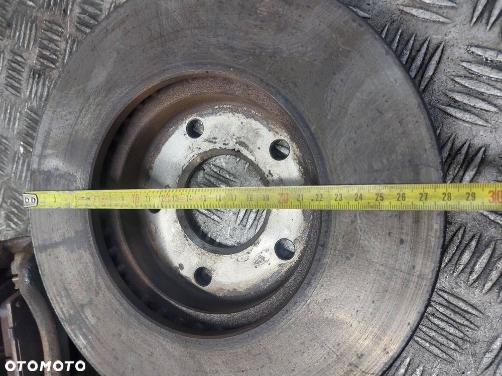 TARCZE HAMULCOWE PRZÓD + KLOCKI + ZACISKI NISSAN ALMERA TINO I 2.2 DCI - 3