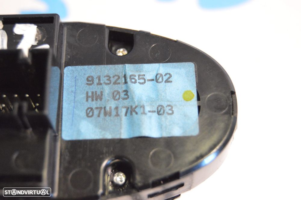 COMUTADOR VIDROS ESPELHOS BMW SERIE 3 E92 COUPE E93 CABRIO 6131913216502 61319132165 913216502 9132165 BOTÃO BOTÕES INTERRUPTOR SERIE 1 E81 E82 COUPE E88 CABRIO - 4